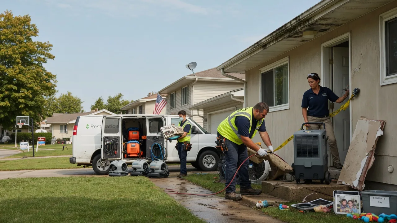 Water Damage Restoration in Spottsville, KY near me